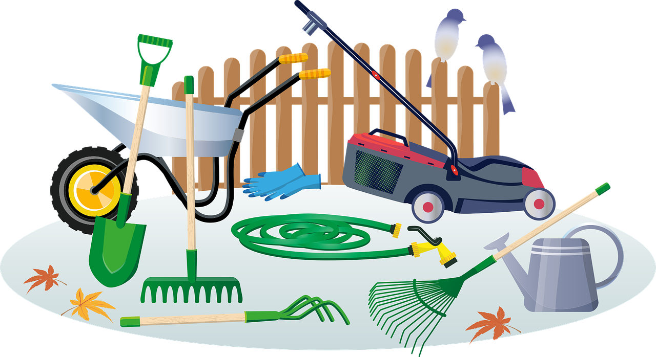 Gardening tools - Gardening jobs by month